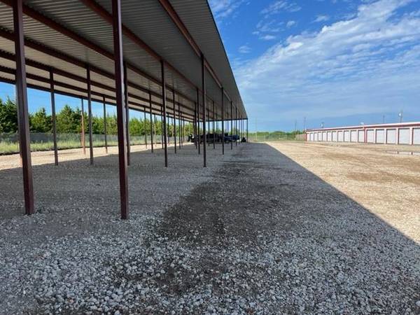 Gravel RV parking pad construction in the Charlotte area